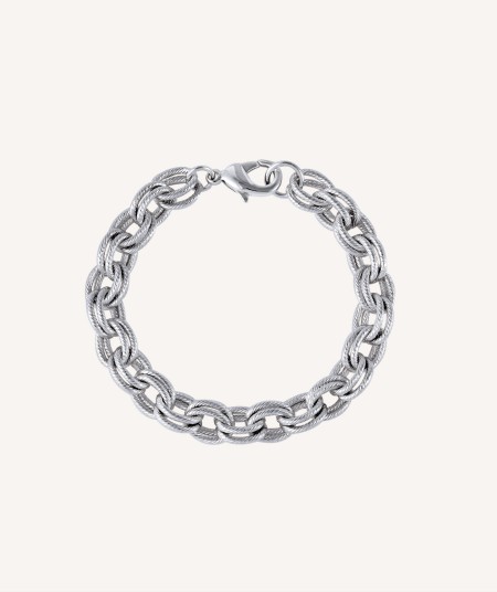 Bracelet Hoop Silver Plated