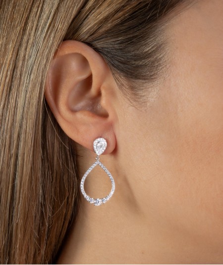 Earrings Zirconia