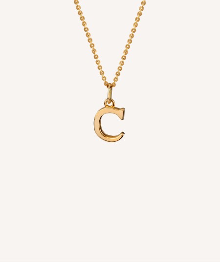 Pendant Letter C