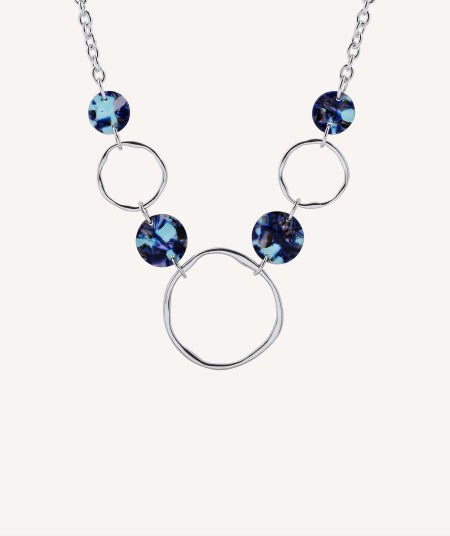 Necklace Blue Acetate