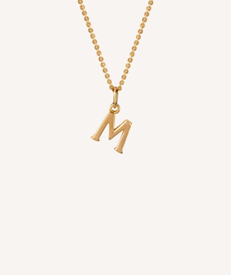 Pendant Letter M