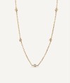 Diamond and gold choker necklace