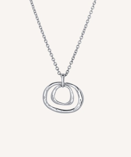 Double Hoop pendant