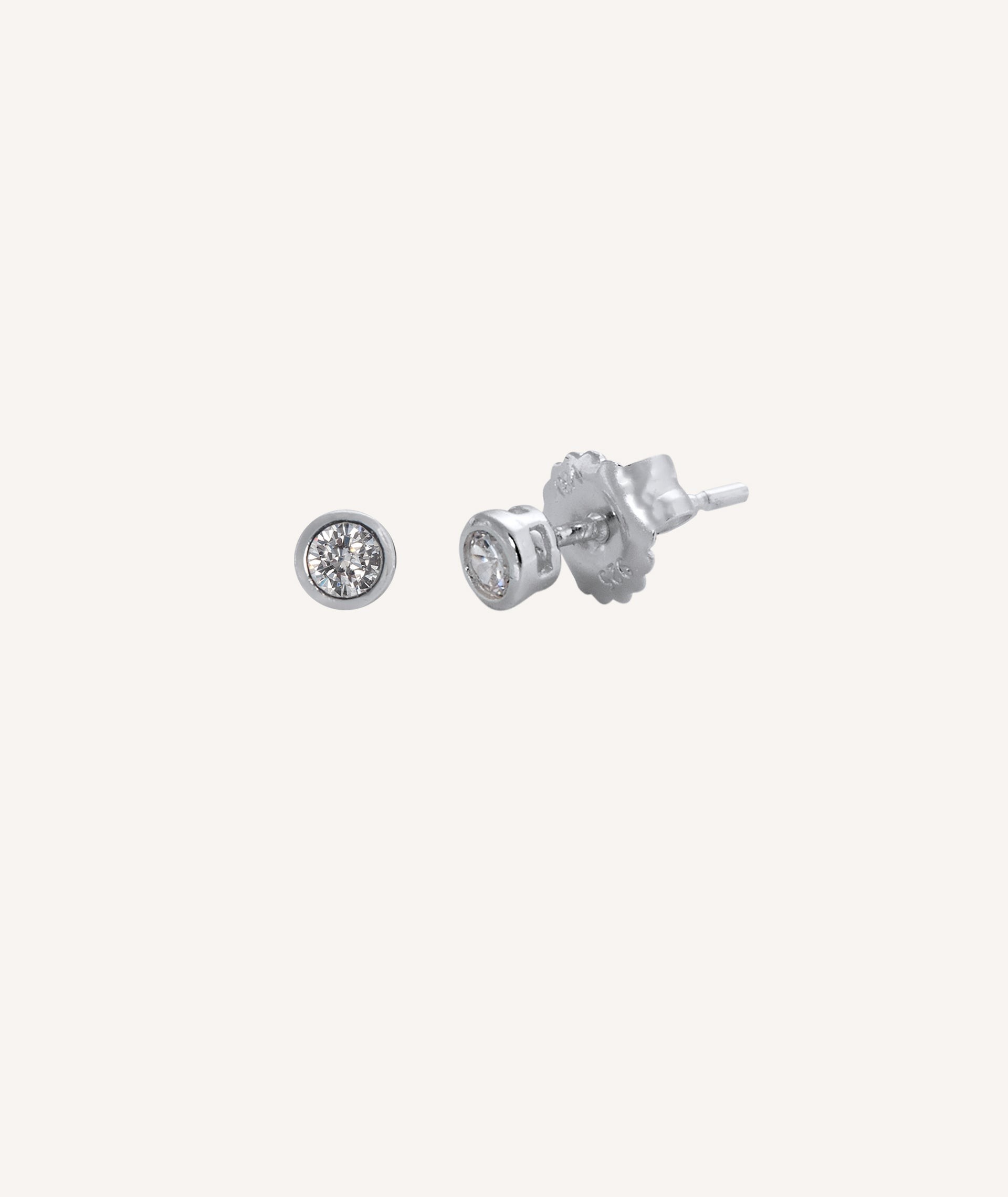 Pendientes Circonitas 3mm