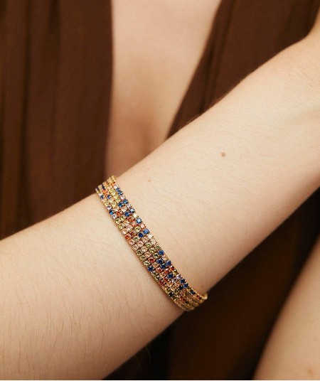 Bracelet Multicolor Zirconia