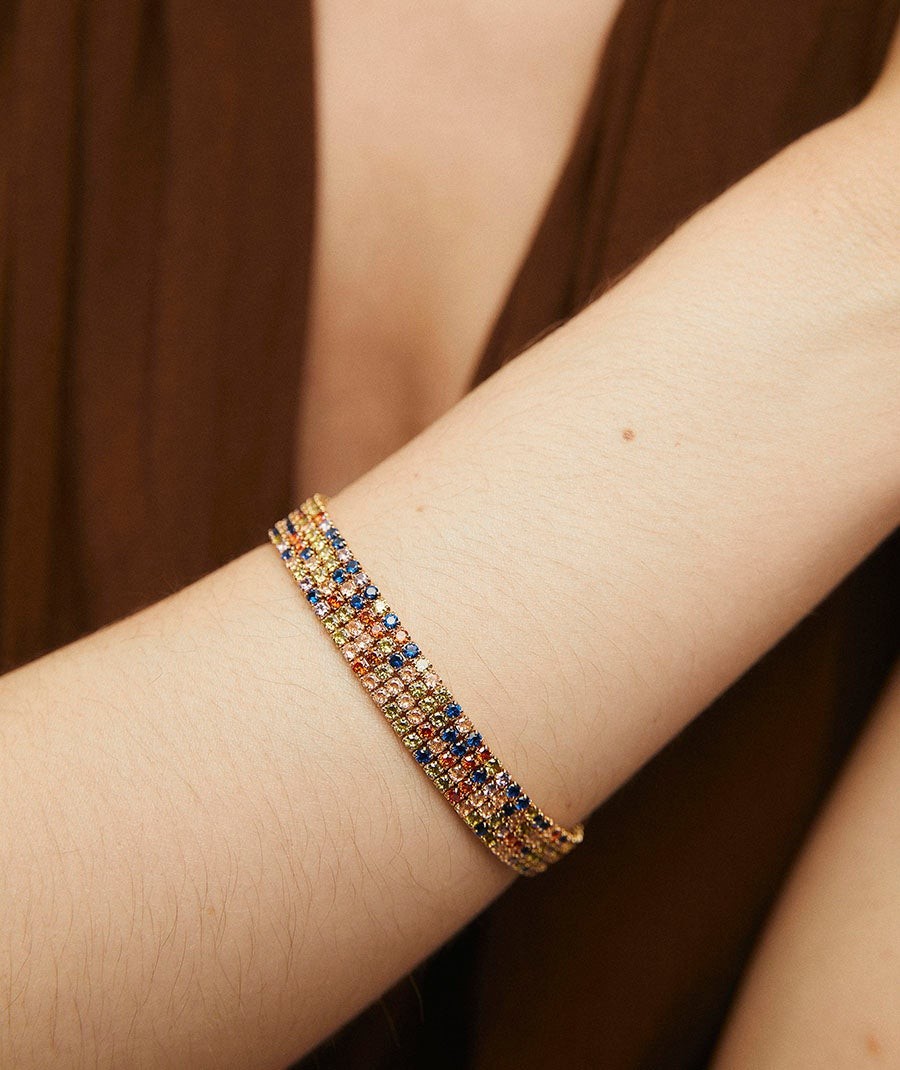 Bracelet Multicolor Zirconia