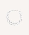 Bracelet Olivia 925 silver rhodium plated links