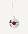 Pendant Ula with Natural Red Stones