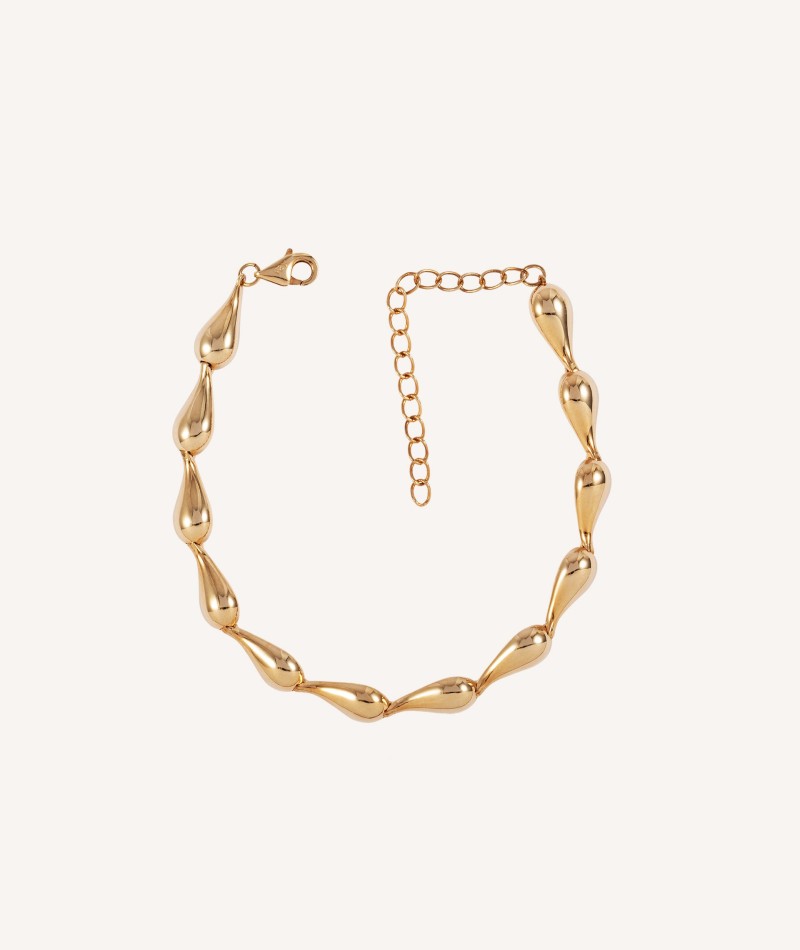 Drop Bracelet 18k Gold Plated drops