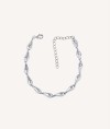 Drop Bracelet 925 Sterling Silver plated drops