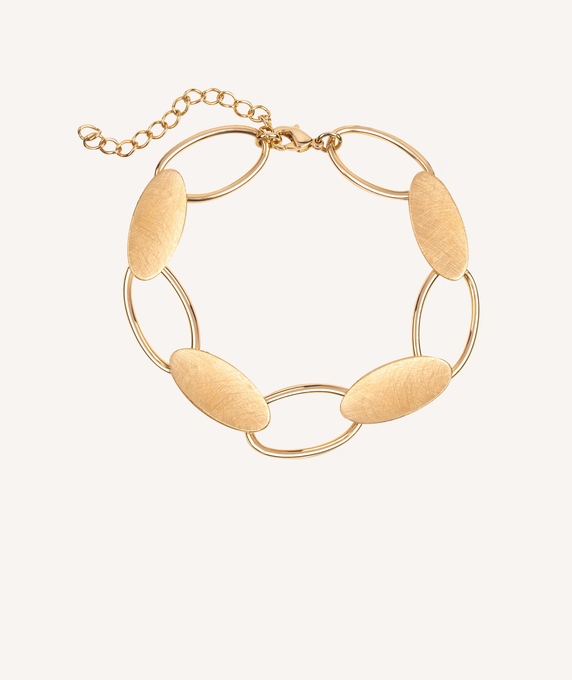 Bracelet Oval Link Textures