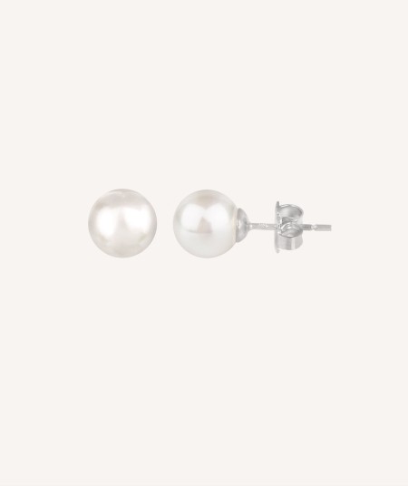 Earrings 9mm Pearl