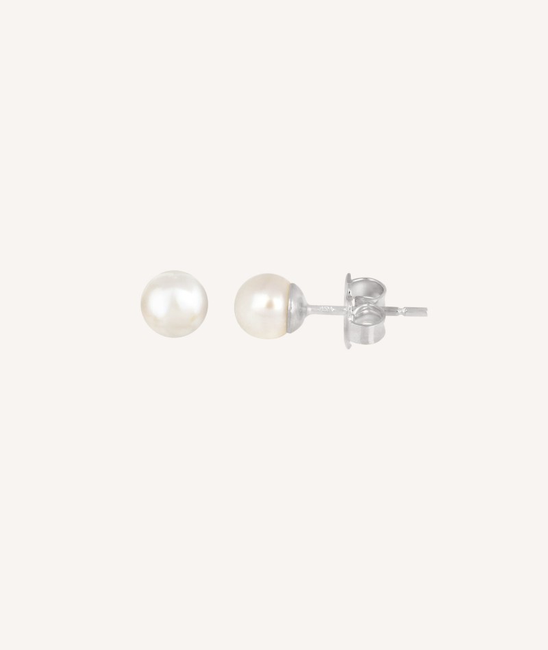 Earrings 6mm Pearl