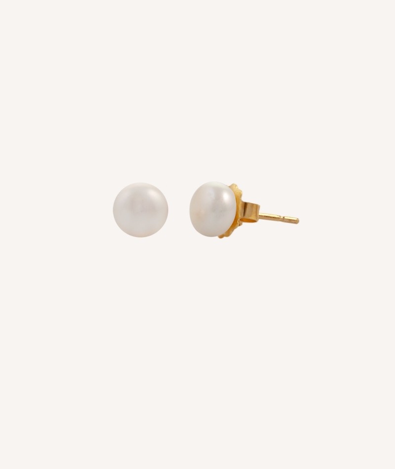 Earrings Cultured Pearl 7mm