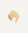 Ring Redosa collection Esenciales 18 Kt Gold Plated strips