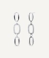 Earrings Cher with zirconia