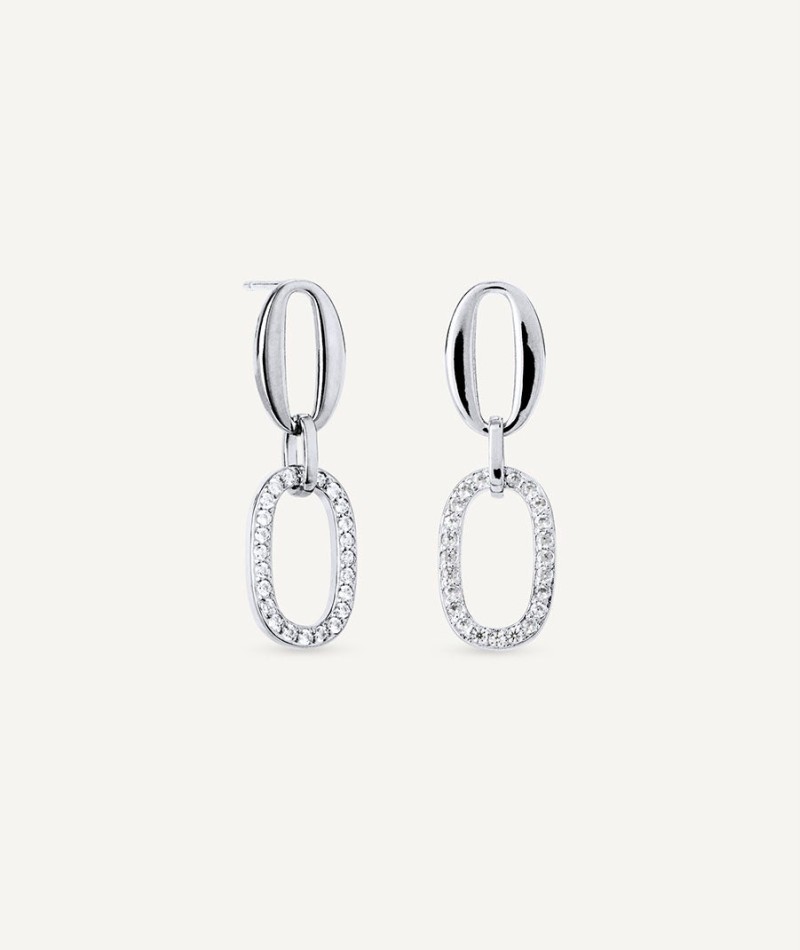 Earrings Cher with zirconia