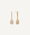 Earrings Estelle with cubic zirconia