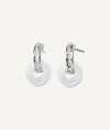 Earrings Allegra collection Clasicos Plata Silver 925 Motherperla Aro