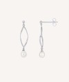 Earrings  silver 925 with cultured pearl