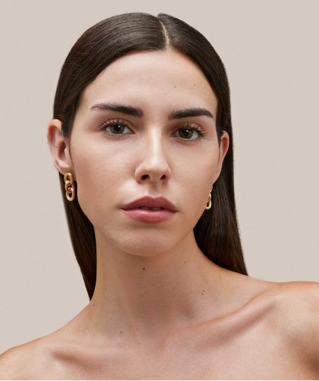 Earrings Maca 18 Kt Gold Plated link