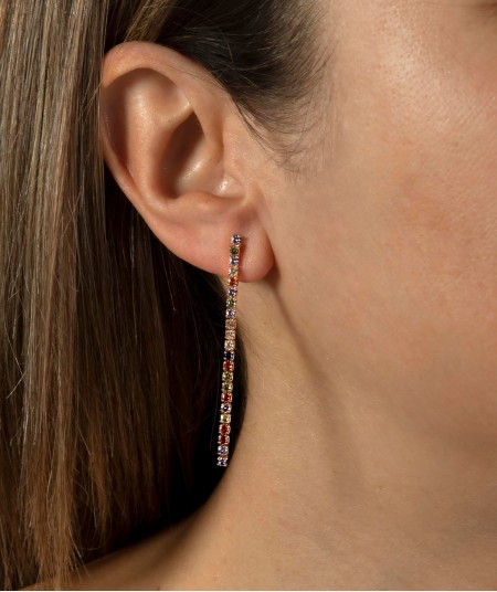 Long Earrings Zirconias