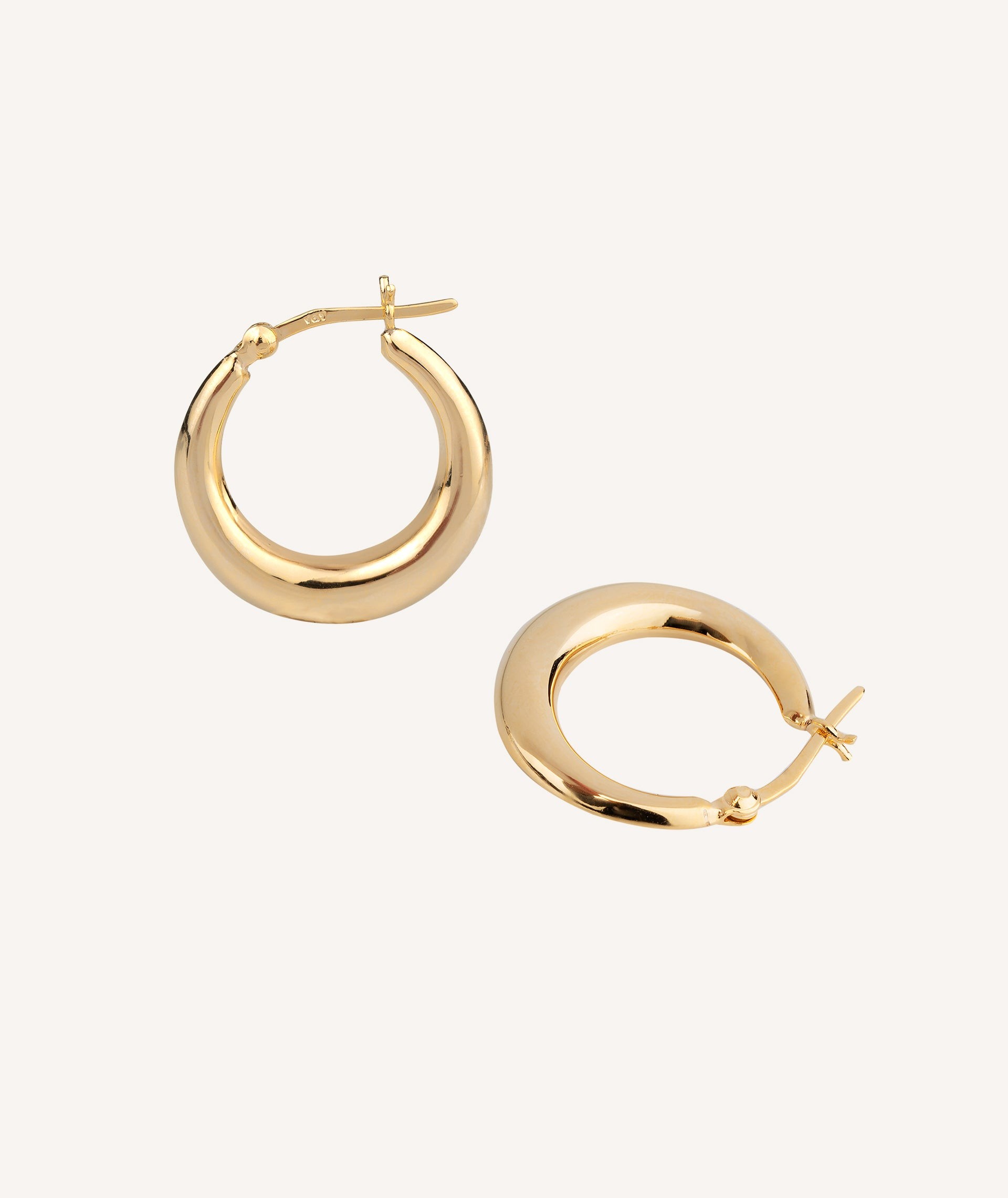 Earrings Oval Hoop