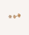 Earrings baby Zirconia Star