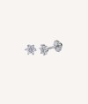 Earrings baby Zirconia Star