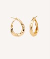 Earrings Debbie Twisted Hoop Clip