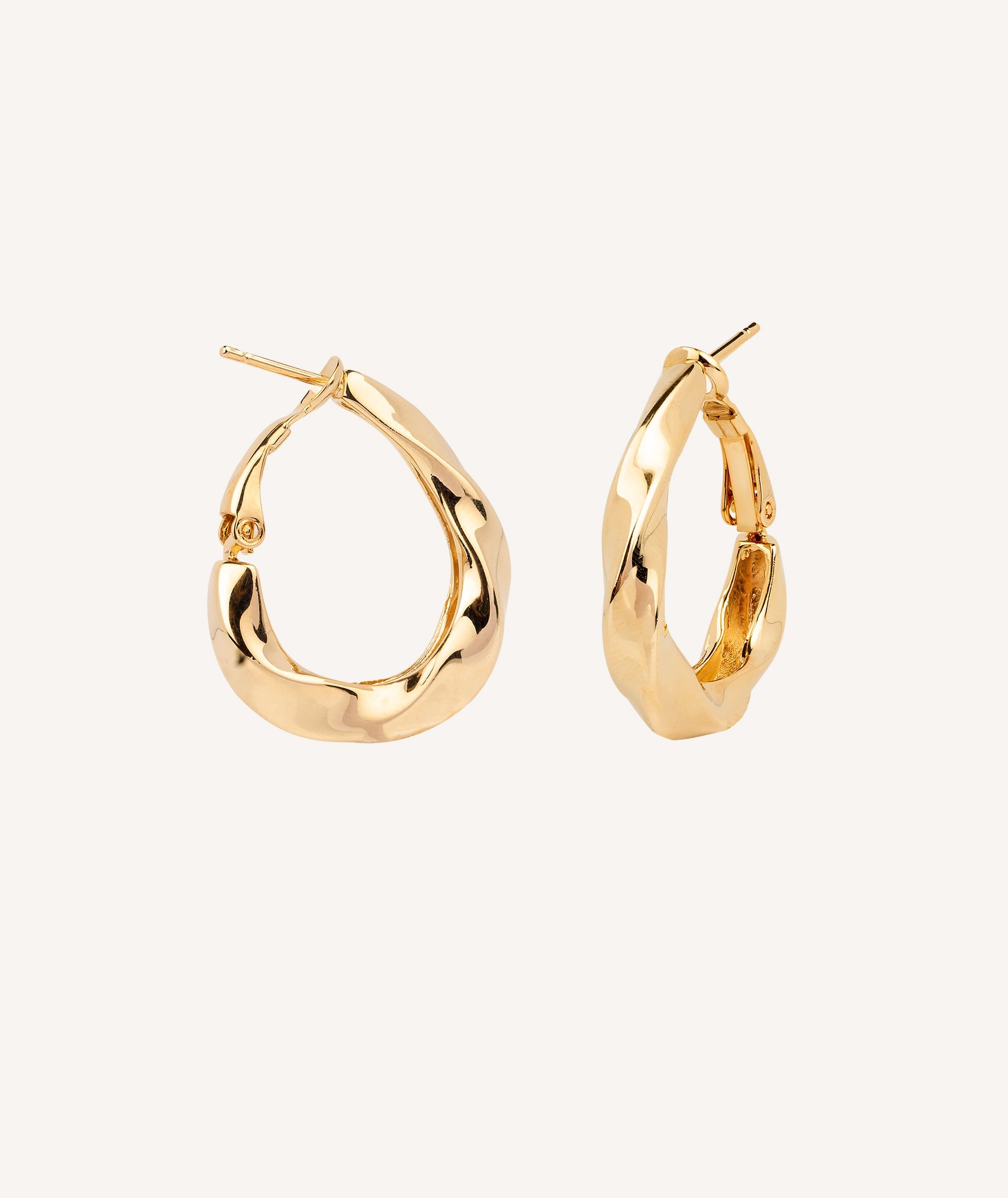 Earrings Debbie Twisted Hoop Clip