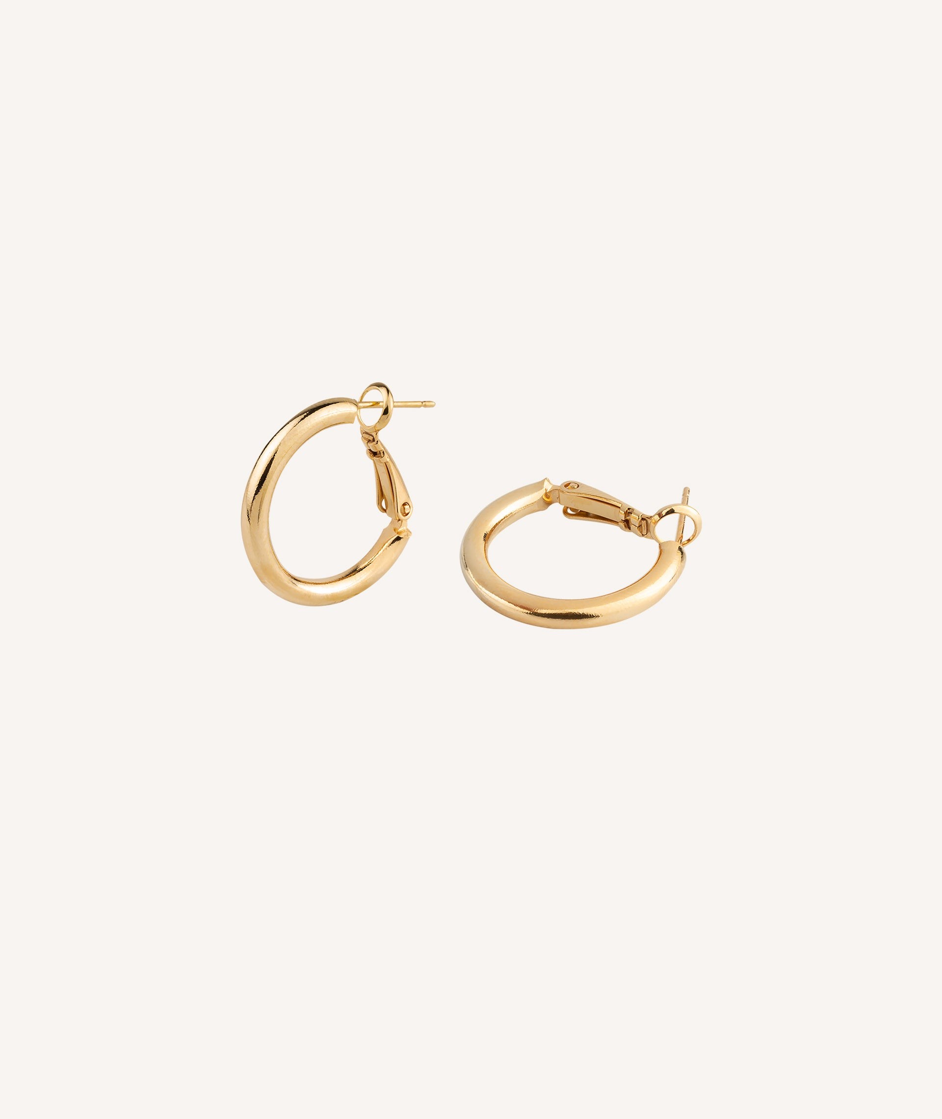 Earrings Half round Hoop