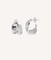 Earrings Curva Hoop Irregular