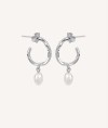 Earrings Hoop Pearl