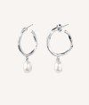 Earrings Hoop Pearl