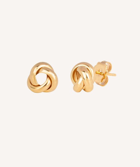 Earrings Simple knot