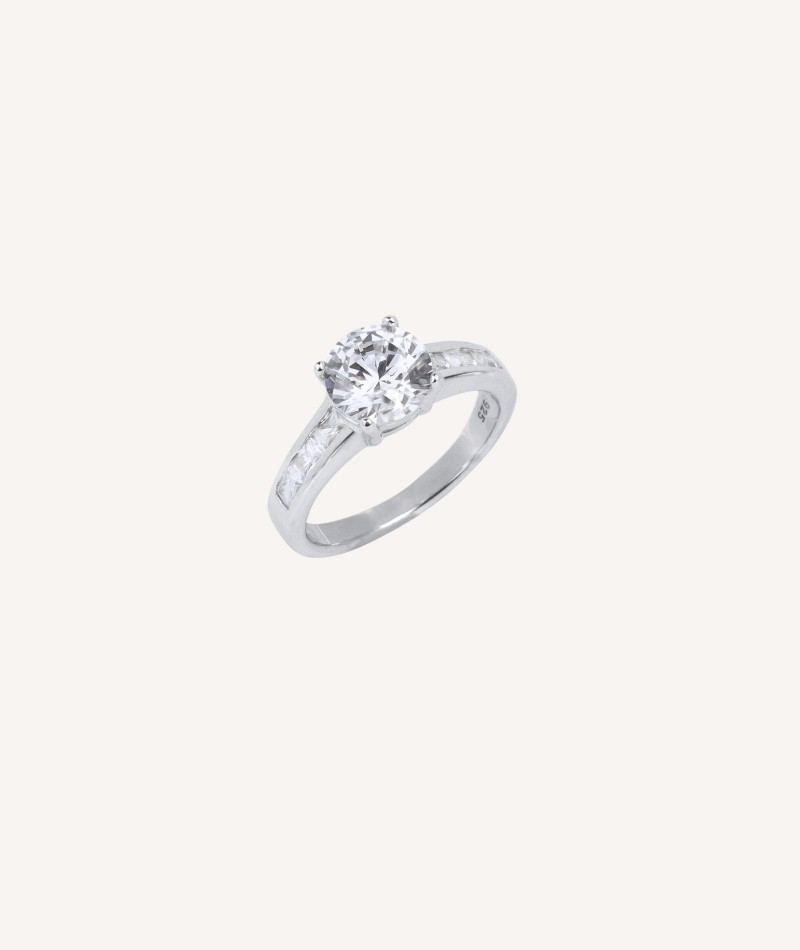 Ring Solitaire Zirconias