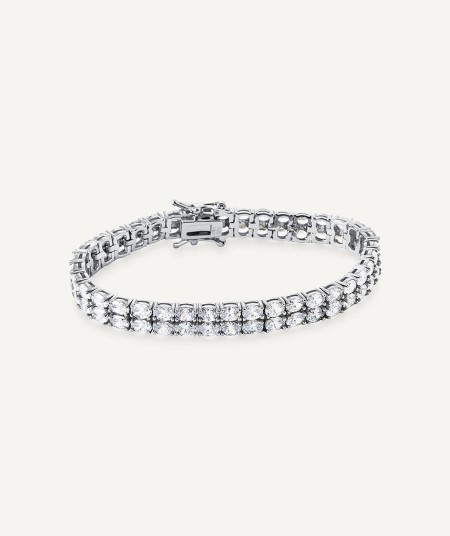 Bracelet Matilda with zircons