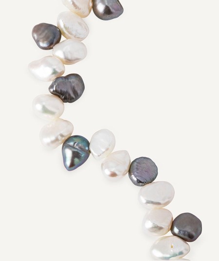 Necklace Bolero with cultured pearl