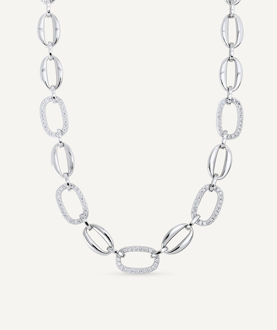 Necklace Cher with zirconia