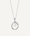 Pendant Saturn with cultured pearl