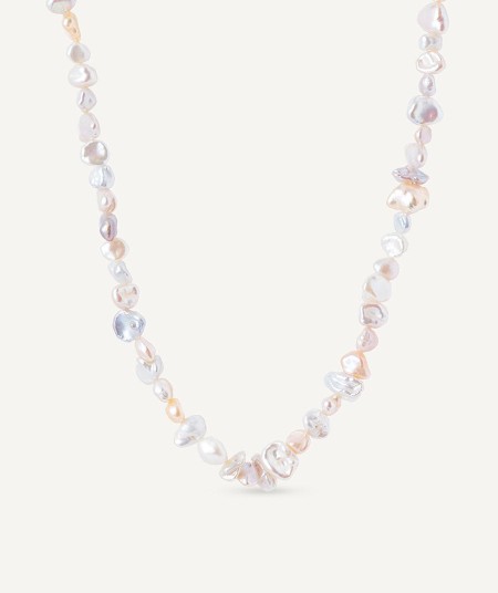 Necklace Brisa with pearls