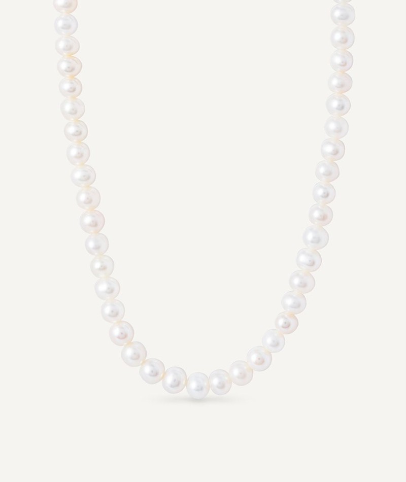 Necklace Goya with pearls