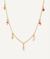 Necklace Sunny with Natural Orange Stones