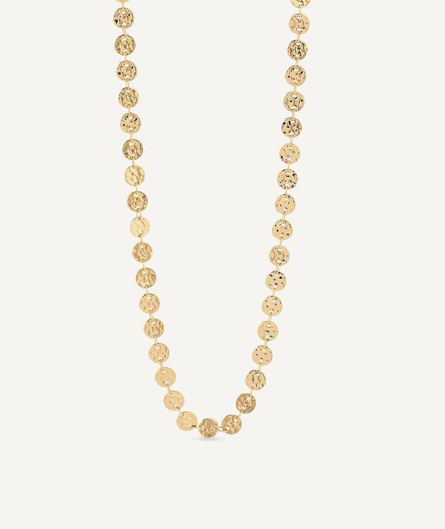 Necklace Pedrera Gold plated 18 Kt