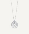 Necklace Allegra collection Clasicos Plata Silver 925 Double Motherperla Aro