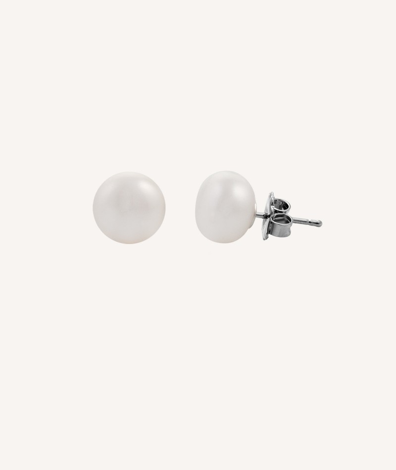 Earrings Cultured Pearl 8mm