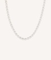 Angy Necklace 18 Kt Gold Plated 5mm cultivated pearls