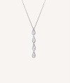 Maxi Drop Pendant 925 Sterling Silver Plated four drops