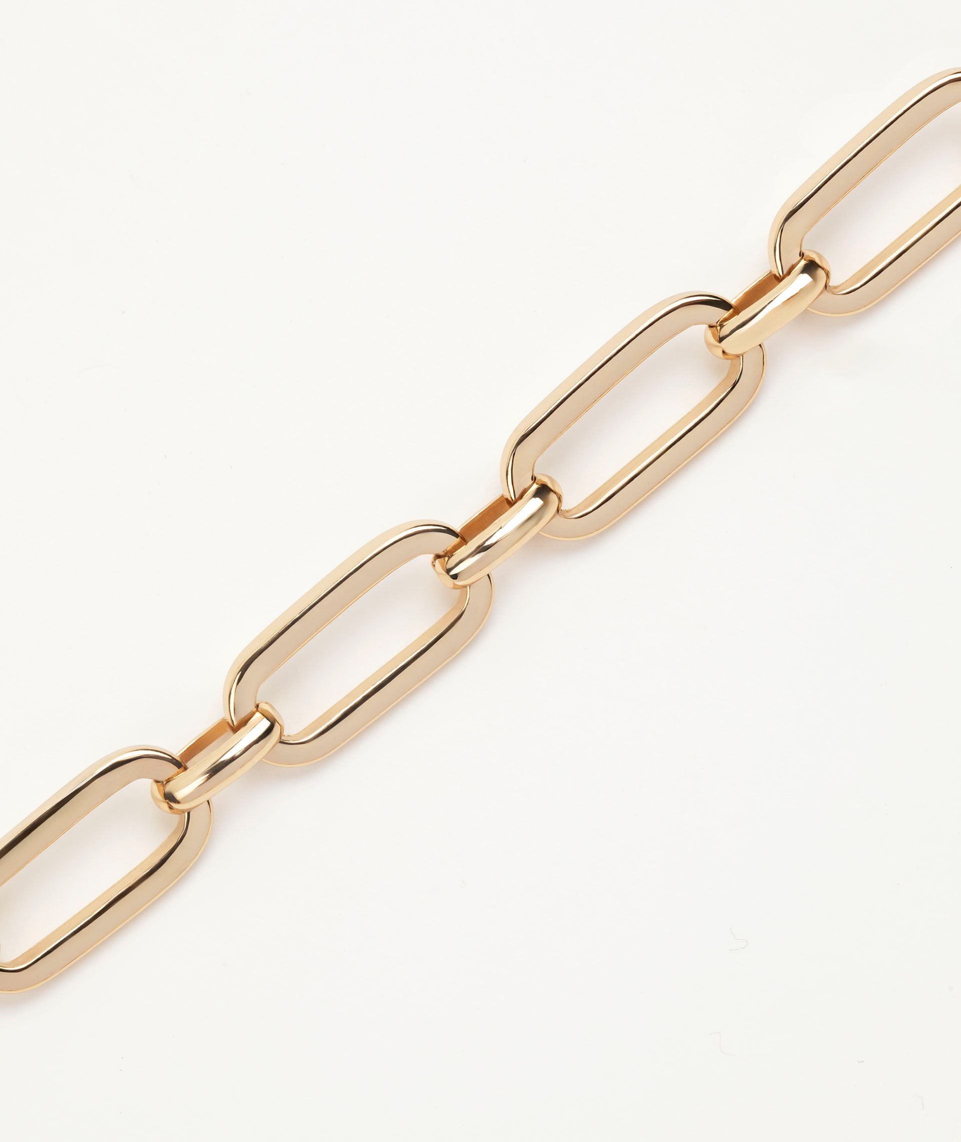 Necklace Isabela 18 Kt Gold Plated link circle